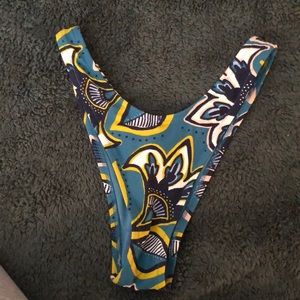 High cut cheeky aerie bathing suit bottom